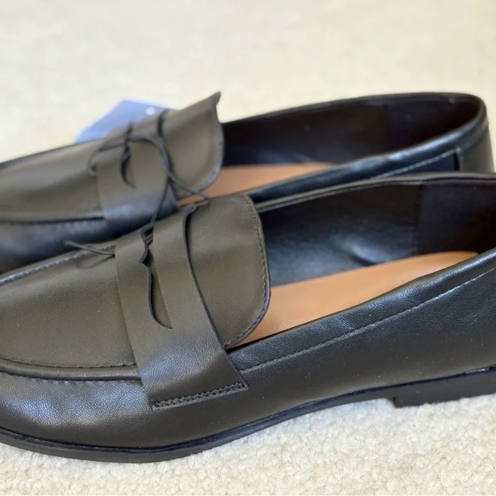 Kensie, Women's Gitty Loafers, Penny Loafer, Black Size 8.5 - Picture 1 of 4